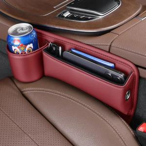 카시트 틈새 정리함 수납함 포켓 범용 지갑 열쇠 카드 컵 폰 홀더 자동차 내부 액세서리