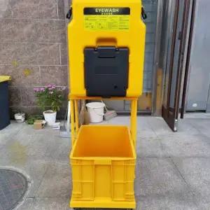 눈세척기 세척기 작업장 세안 워셔 공장 이동식 초음파 세척 렌즈 세척용기