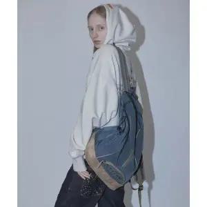 SCULPTOR Oldschool Slouchy Backpack Dusty Navy
