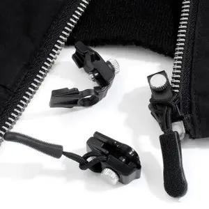 가방 지퍼 탈부착 슬라이더 휴대용 지퍼 수선 교체 간편 고리 아웃도어 나일론 여행용 캠핑 너트 금속