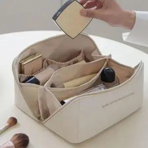 [패션] 휴대용 깔끔 화장품 정리 여행용 메이크업 지퍼 파우치