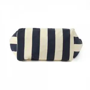 네이비 스프라이트 캔버스 수납 에코백 패브릭가방