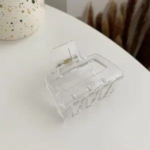 사각 아크릴 헤어 집게핀 올림머리집게 헤어핀 EA003 DcM3+6yPN