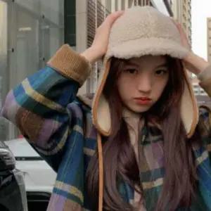 여성 따뜻 포근 양털 군밤모자 캠핑 뽀글이 방한모자 fOP3+2eaT