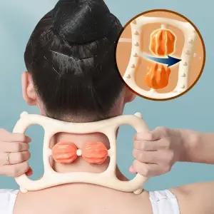 홈케어 필라테스링 휴대용 스트레칭 어깨 목 종아리 지압 마사지