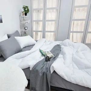 리빙밸류 40수 순면 베개커버 1장 50x70사이즈 침구 사계절 세련된 부드러운 푹신한