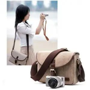 니콘 DSLR 휴대용 파우치 렌즈 알파 호환 카메라 소니 가방