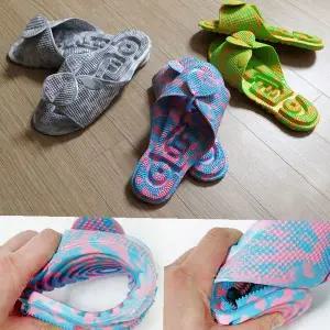 실내 슬리퍼 지압 마사지 EVA 발바닥 건강 욕실용 가정용 남녀공용