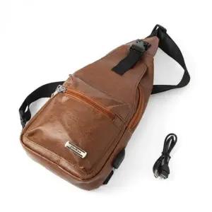 USB 크로스백 미니 슬링백 가방 보조가방