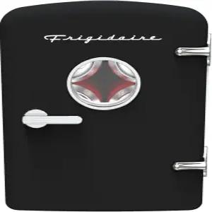 프리기데어 레트로 9캔 미니 개인용 냉장고 휴대용 쿨러 자동차 사무실 침실 기숙사 객실 11.8인치 D x