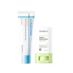 CENTELLIAN24 [강력차단SET] 선마데카 크림 50ml + 마데카 더마쉴드 세이프 선스틱 18g