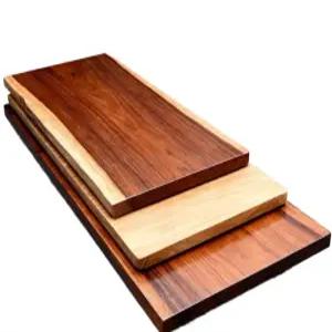 두꺼운 방수 나무합판 우드슬랩 상판 나무판 목재