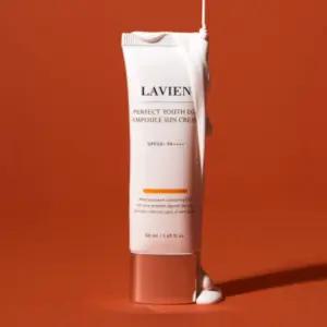 라비앙 퍼펙트 유스 EGF 앰플 선크림 무기자차 50ml