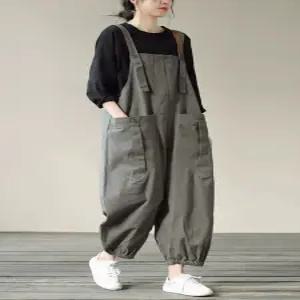 멜빵작업복 정비복 일체형 점프수트 멜빵 미술 현장