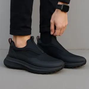 끈 없는 남성 런닝화 무중력 신발 러닝화 남자 운동화 쿠션화 조깅화 등산화