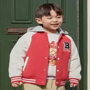 MKG1JP3211 공용 후드 바시티 패딩점퍼