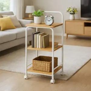 아트박스 가구느낌 라파 선반 3단 수납 진열장 다용도 500