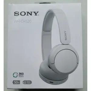 소니 WH-CH520 무선 블루투스 헤드폰 화이트