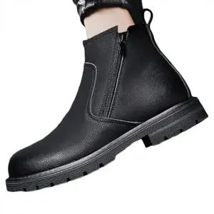 첼시부츠 여성 사무용 신발 가죽 편한 구두