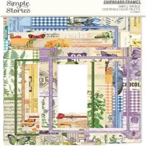 심플 빈티지 에센셜 컬러 팔레트 칩보드 프레임-8/Pkg