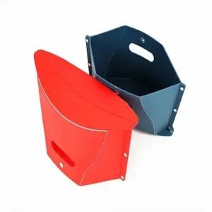 휴대용 바구니 접이식 간이의자 휴대용의자 노인 자바라_24598712