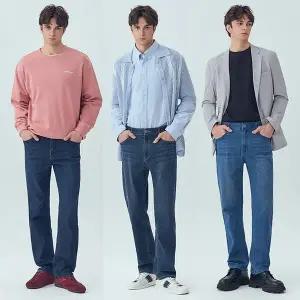 [하프클럽/]26SS 남성 봄 라이크라 소재 스트레이트 데님3종