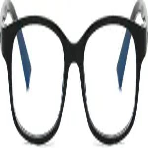 여성용 YouthMall 트렌디 직사각형 안경 남성용 좁은 사각형 블루 라이트 차단 가짜 Y2K 코스프레