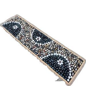 지압판 돌매트 지압용 거실 지압보드 레드 자갈 건강 압력 지압기 자갈매트 발판 자연