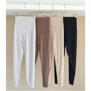 하이웨스트 여성 레깅스 요가 바지