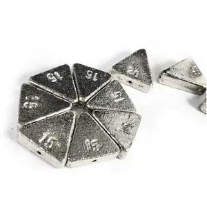 봉돌 삼각추 낚시추 세트 삼각형 봉돌 원투