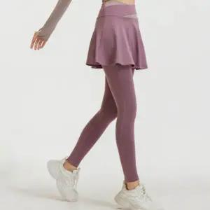 [콩심팥심]다용도 치마 일체형 여성 레깅스 스포츠 필라폴 웨어 폴웨어