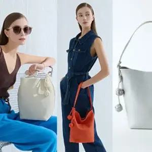 [디아루체] 소가죽 100 버킷 숄더백