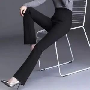 하이웨스트 부츠컷 요가팬츠 여성 슬랙스