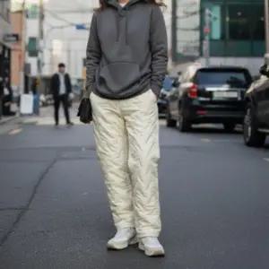 겨울 라이더 패딩 보온 방한 바지 팬츠 바이크