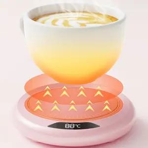 원터치 컵워머x1개 USB발열컵받침 탁상용컵워머