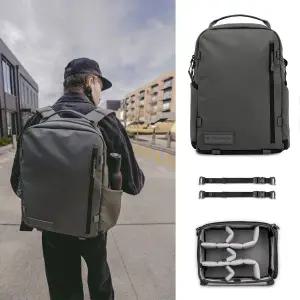 원더드 카메라 백팩 PRVKE 31 ZIP 포토 번들 블랙 (인서트큐브+스트랩)