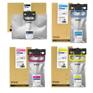 엡손 T12M100~T12M400 대용량 4색 정품잉크 EM-C800 블랙 50000매 컬러 각 20000매