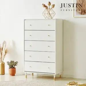 [저스틴퍼니처]퓨레나 5단 서랍장(800)