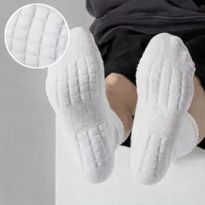 (3켤레) 푹신한 편한 두툼한 스포츠 바닥 쿠션 쿠셔닝 바닥이 두꺼운 양말