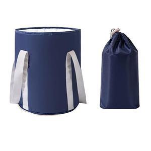 대형 접이식 족욕 욕조, 휴대용 여행용 홈 페디큐어 족욕기, 14.2 * 11.8인치 다기능 물통에 발 담그기, 세탁, 야외, 캠핑용