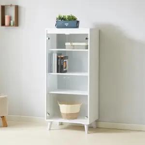 모던라인 다온닉 4단 600 유리 장식장 진열장