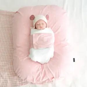 제이앤제나 역류방지 쿠션 순면 커버 시트 베베토끼