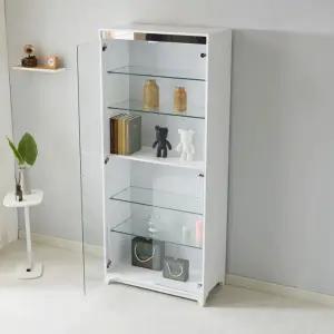 모던라인 꼬아망 6단 800 유리 장식장 진열장