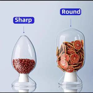 호환 1pcs 125ml 250ml 500ml 실험실 원뿔형 샘플 유리병 전시회 고무 마개가 있는 원추형 플라스크