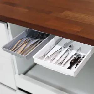 히든 슬라이딩 M 서랍형 수납정리함 8개 부착식서랍정리함