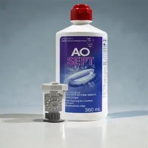 멸균 식염수팩 일회용 세척액 인공눈 렌즈 세정액 360ml