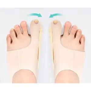 양말 발가락 휜발 보호대 밴드 발패드 좌우 1세트