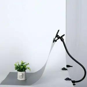 SNS방송 촬영세트 조명판 클램프집게 삼각대