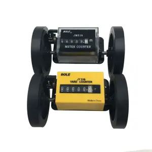 원단 미터기 바퀴 카운터 미터 섬유 고정밀 계측기 롤링