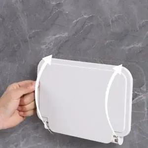 (색상 화이트 1+1)좋은 욕실 주방 접이식 코너 선반 1+1 세트